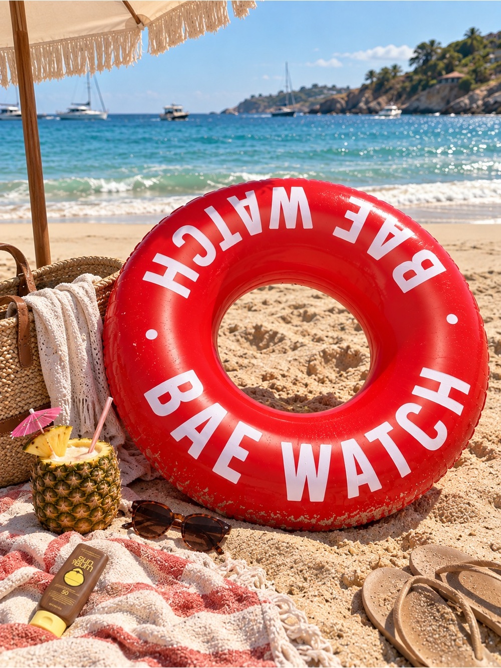 SunnyLife Bae Watch Pool Float